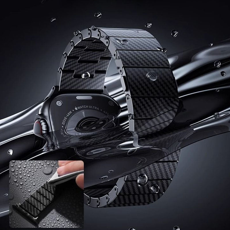 Ultra-Light Carbon Fiber Band for Apple Watch