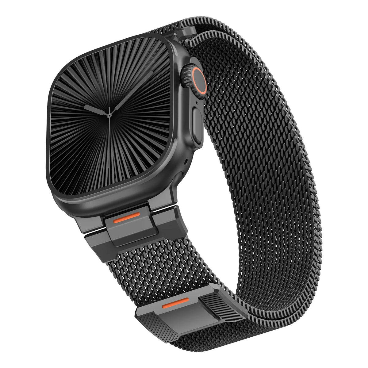 Mecha Milanese Magnetic Mesh Band for Apple Watch