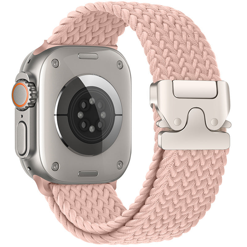 Nylon Braided Parachute Buckle Strap for Apple Watch