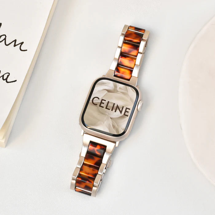 DONNA Resin Metal Watch Strap