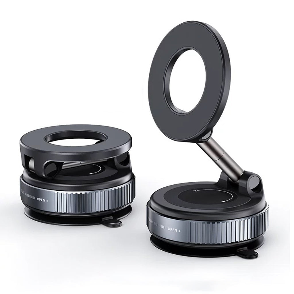 Adjustable Folding Magnetic Car Phone Mount - 360° Rotation