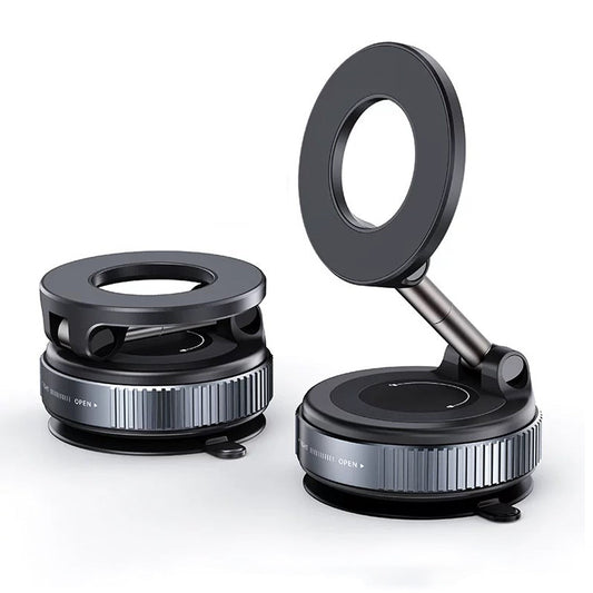 Adjustable Folding Magnetic Car Phone Mount - 360° Rotation