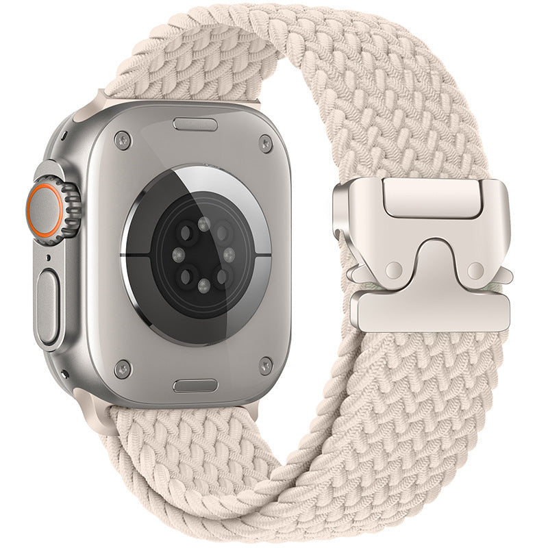 Nylon Braided Parachute Buckle Strap for Apple Watch
