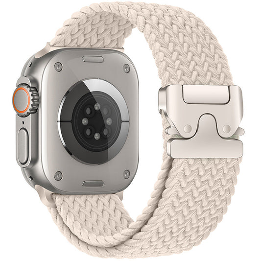 Nylon Braided Parachute Buckle Strap for Apple Watch