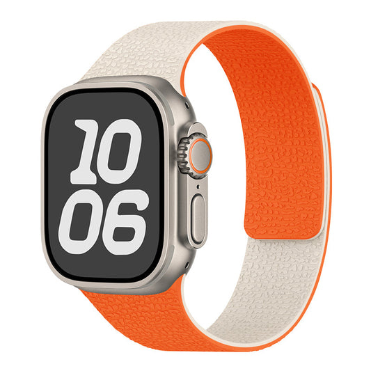 Soft-Touch Magnetic Silicone Band for Apple Watch