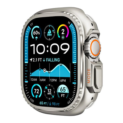 Rugged Titanium Alloy Case For Apple Watch