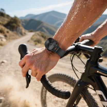 Mecha Milanese Magnetic Mesh Band for Apple Watch