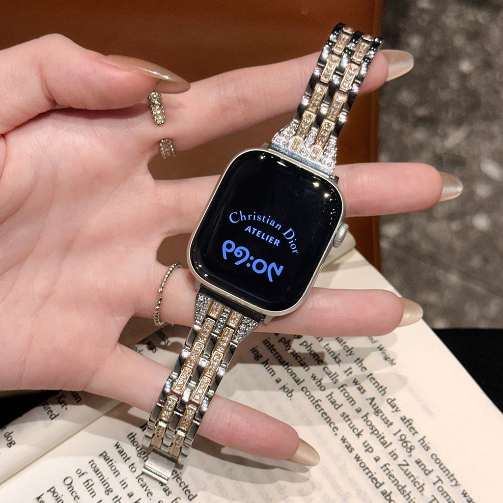 Crystal Pavé Jewelry Bracelet for Apple Watch