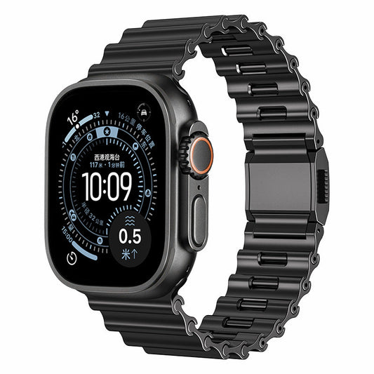 Wave Link Mechanical Apple Watch Band