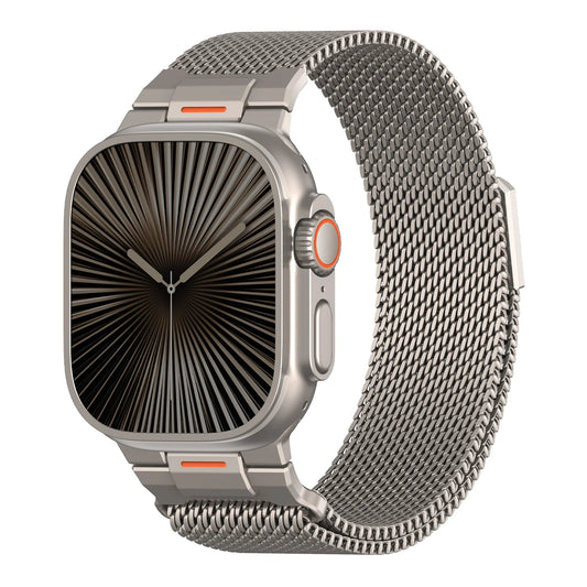 Mecha Milanese Magnetic Mesh Band for Apple Watch