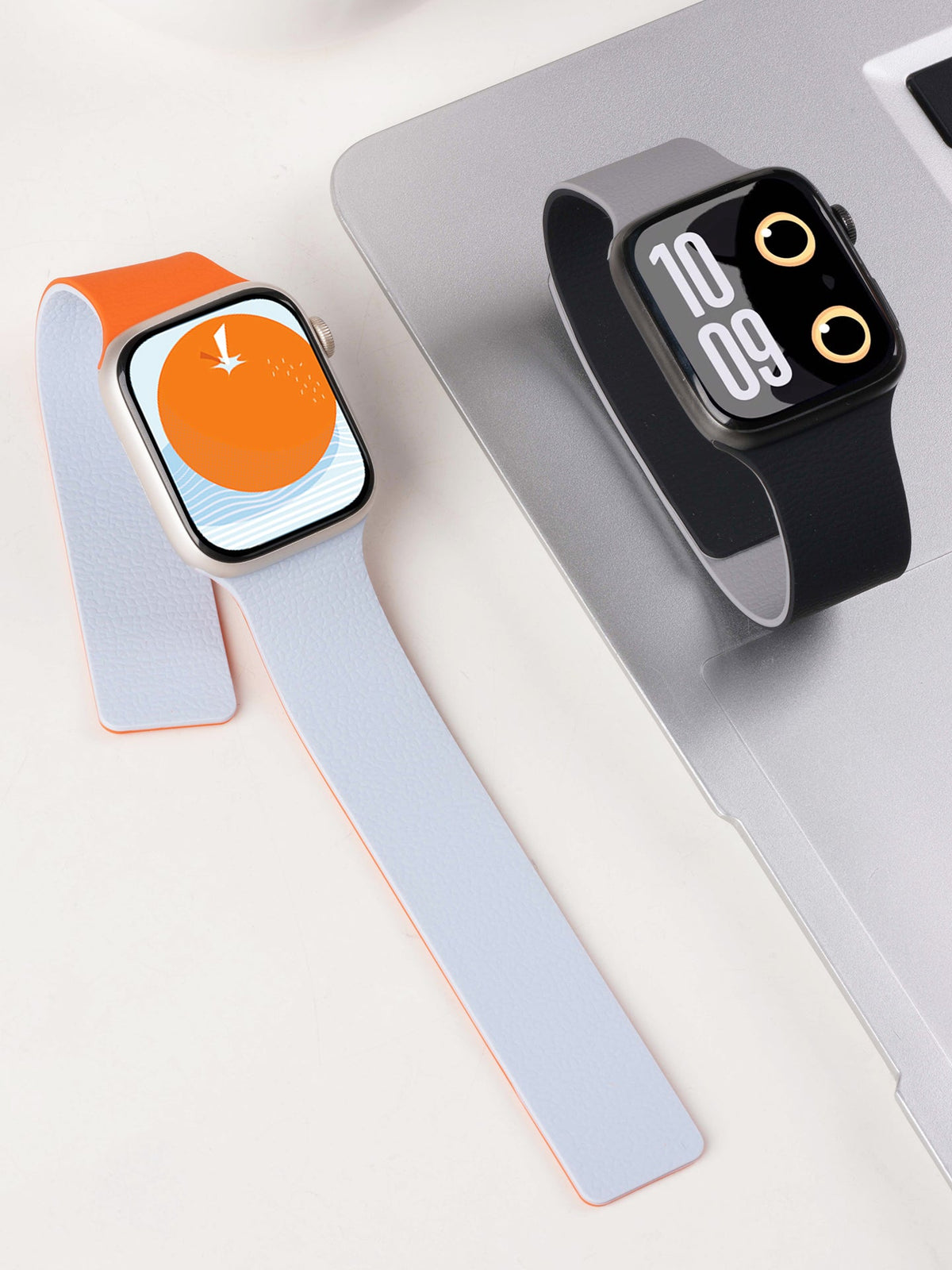 Soft-Touch Magnetic Silicone Band for Apple Watch