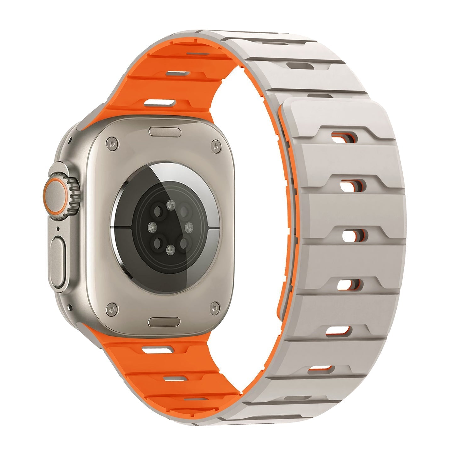 Ultra-Light Breathable Magnetic Silicone Band for Apple Watch