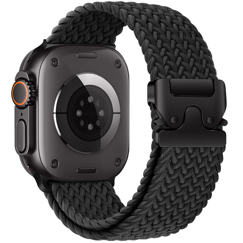Nylon Braided Parachute Buckle Strap for Apple Watch