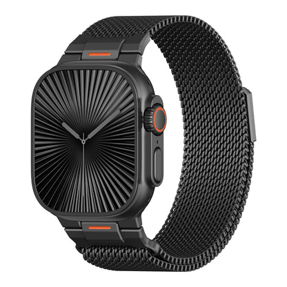 Mecha Milanese Magnetic Mesh Band for Apple Watch