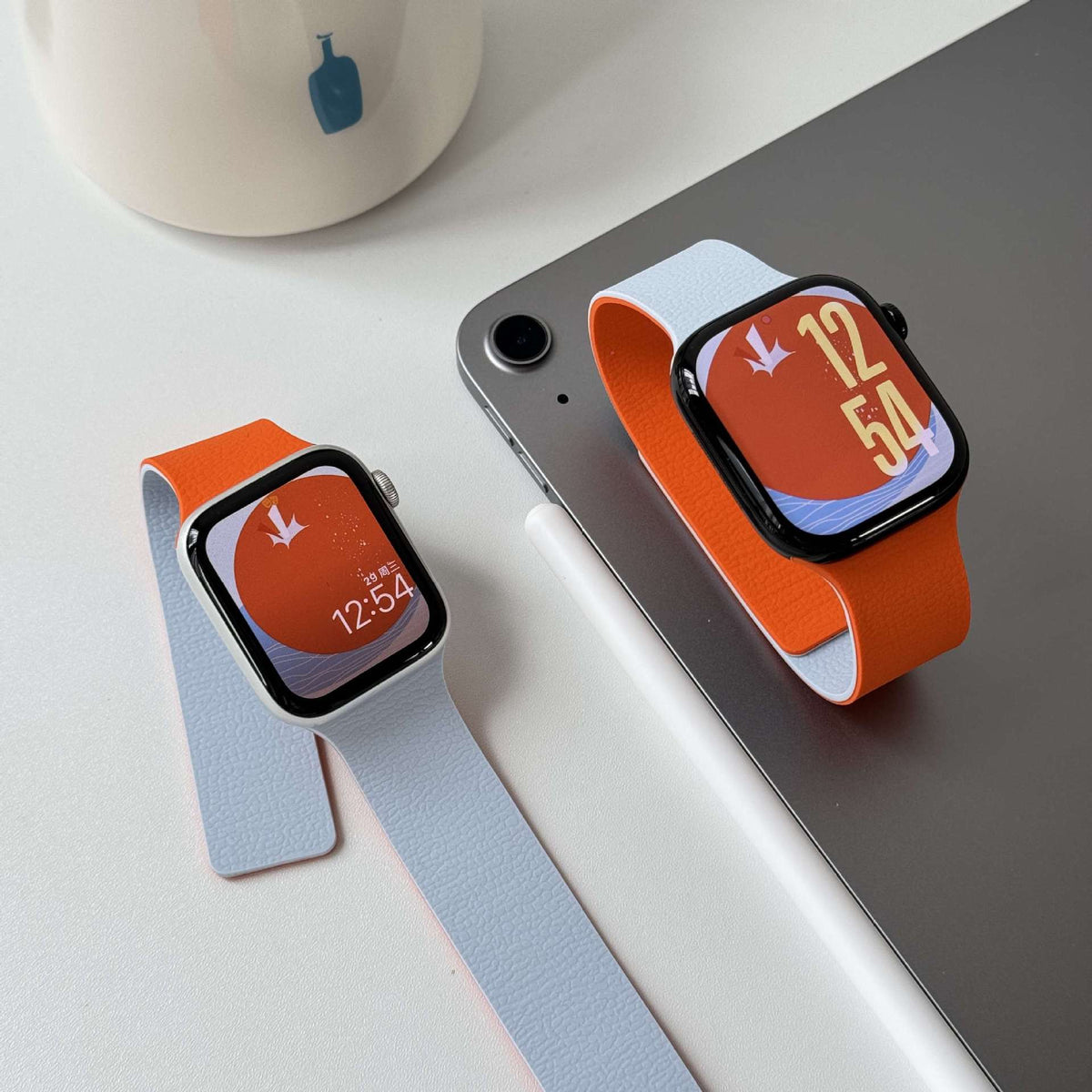 Soft-Touch Magnetic Silicone Band for Apple Watch