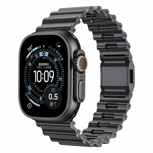 Wave Link Mechanical Apple Watch Band