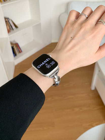 Simple Metal Bracelet Apple Watch Band