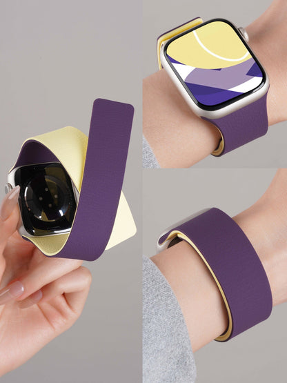 Soft-Touch Magnetic Silicone Band for Apple Watch