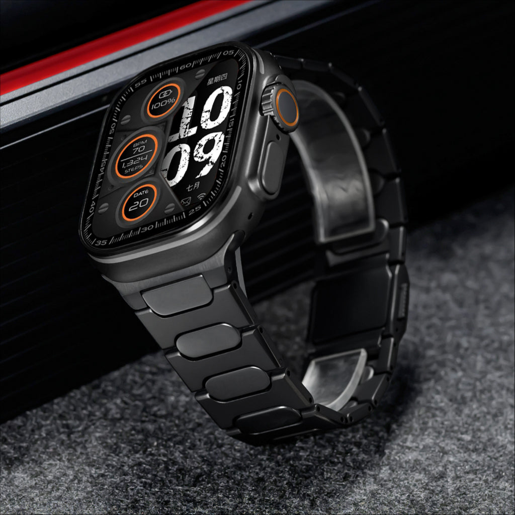 Titan-G1 Aerospace Titanium Apple Watch Band