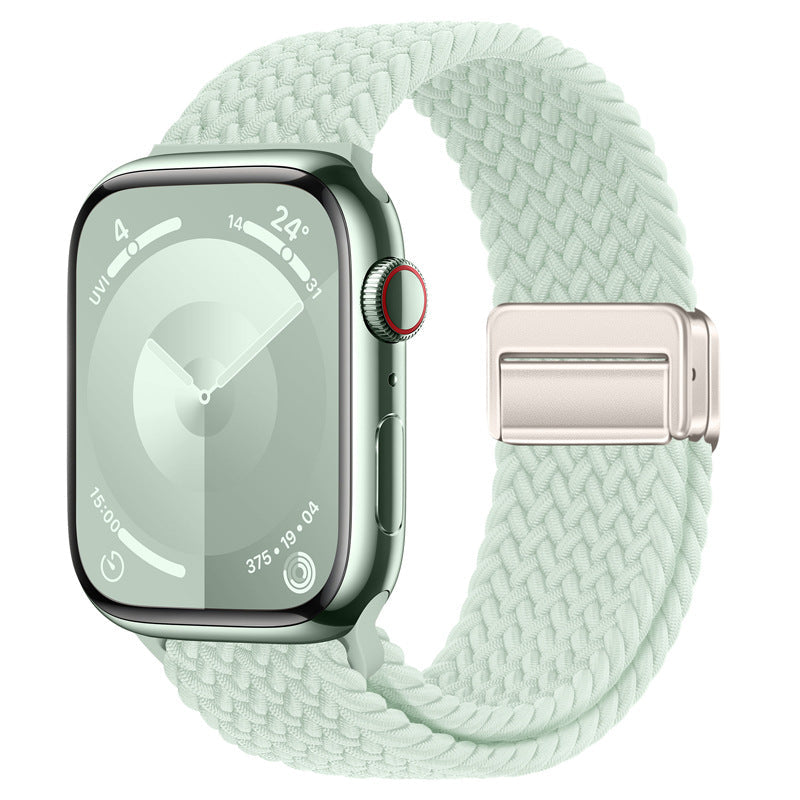Nylon Braided Magnetic Buckle Band for Apple Watch
