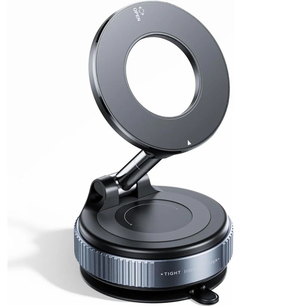 Adjustable Folding Magnetic Car Phone Mount - 360° Rotation