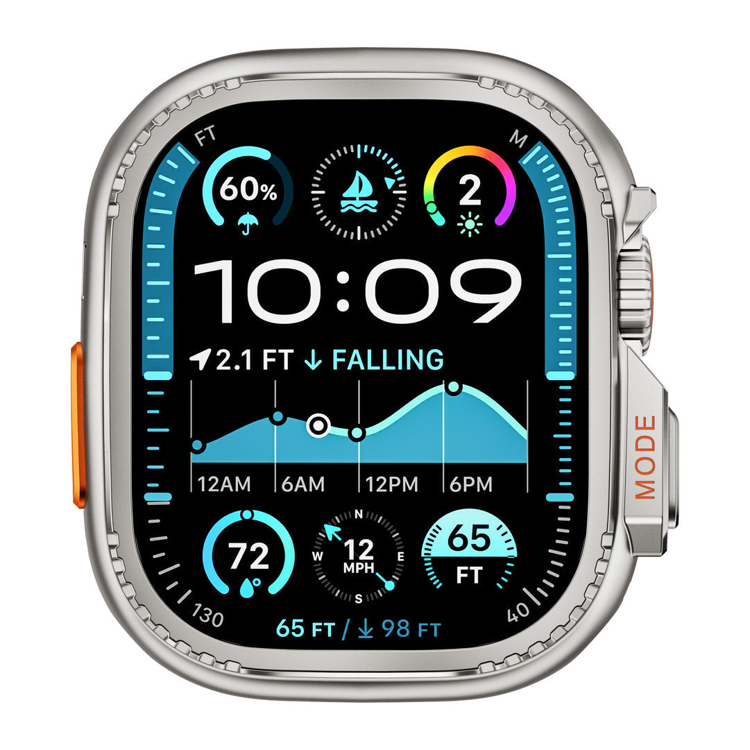 Rugged Titanium Alloy Case For Apple Watch