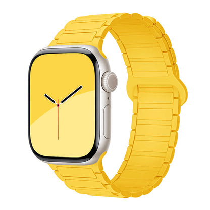 Magnetic Sport Loop Silicone Strap for Apple Watch