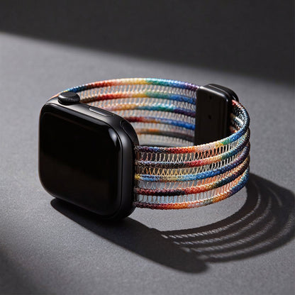 Fish Silk Mesh Breathable Magnetic Strap for Apple Watch