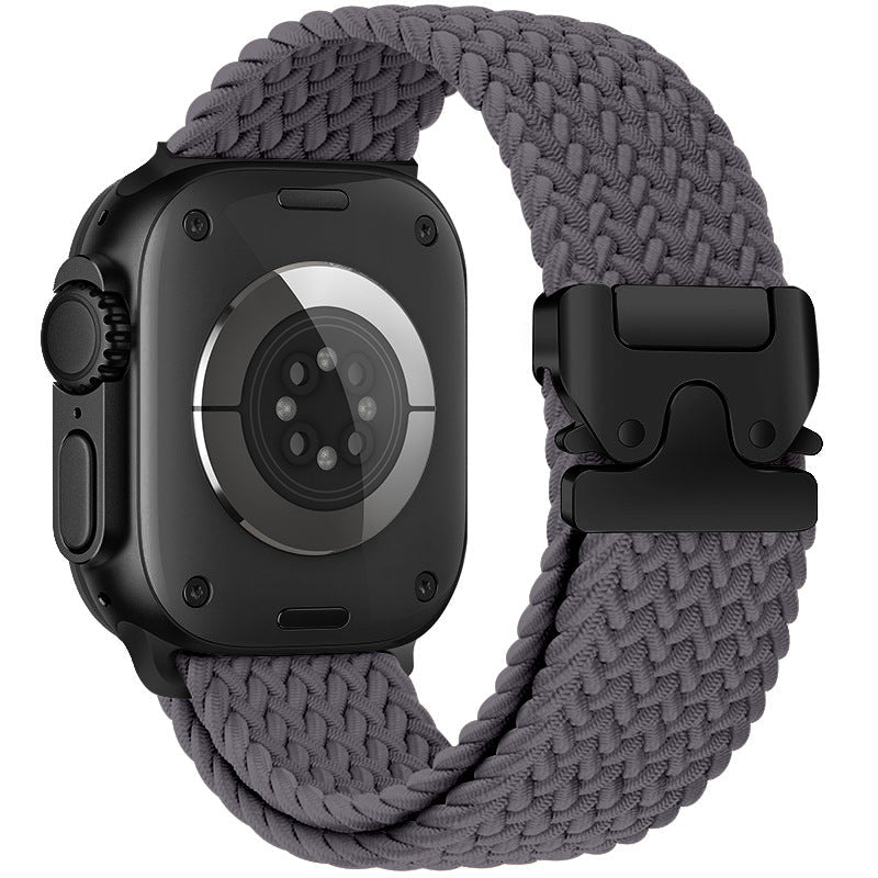 Nylon Braided Parachute Buckle Strap for Apple Watch
