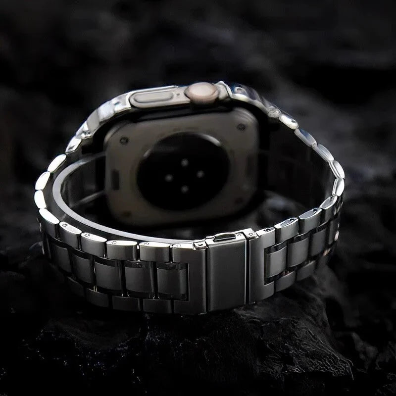 Stainless Steel Armor Apple Watch Band