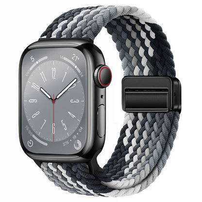 Nylon Braided Magnetic Buckle Band for Apple Watch