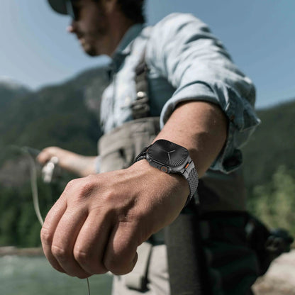 Mecha Milanese Magnetic Mesh Band for Apple Watch