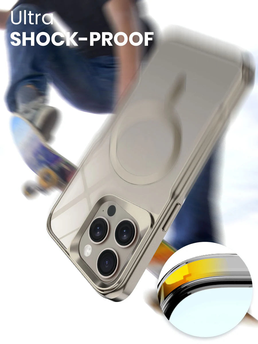 Crystal Clear MagSafe Case for iPhone