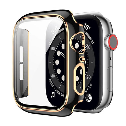 Waterproof PC Watch Case With HD Screen Protector For Apple Watch