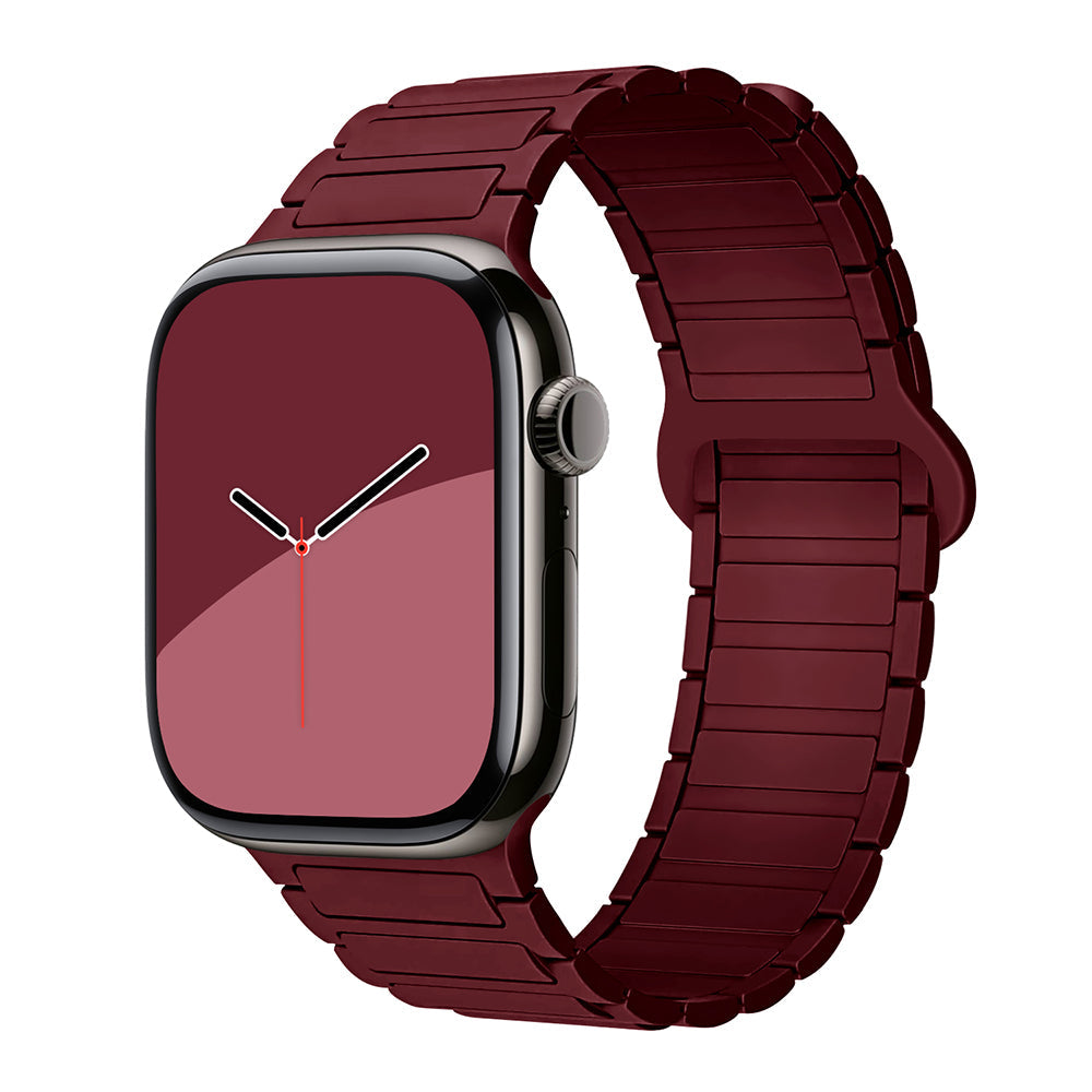 Magnetic Sport Loop Silicone Strap for Apple Watch