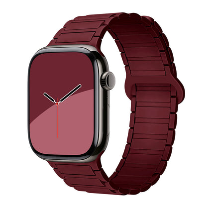 Magnetic Sport Loop Silicone Strap for Apple Watch