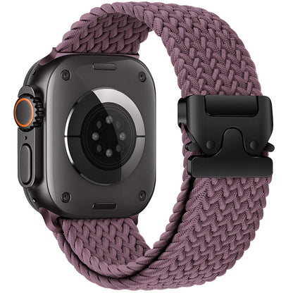 Nylon Braided Parachute Buckle Strap for Apple Watch