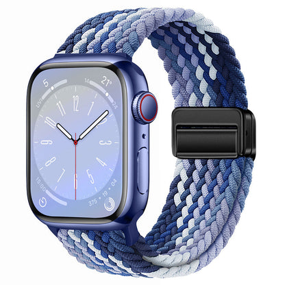 Nylon Braided Magnetic Buckle Band for Apple Watch