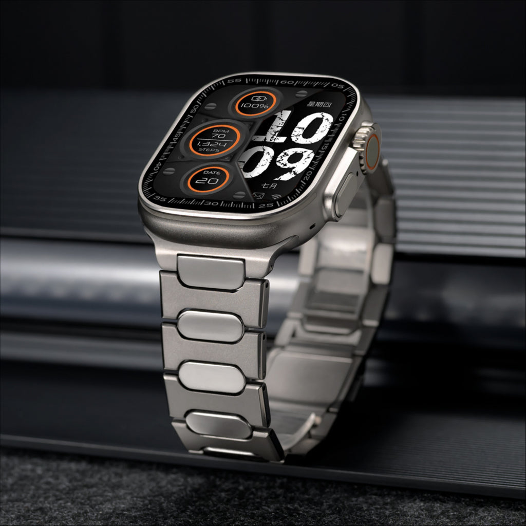 Titan-G1 Aerospace Titanium Apple Watch Band