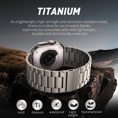 Business Titanium Apple Watch Band