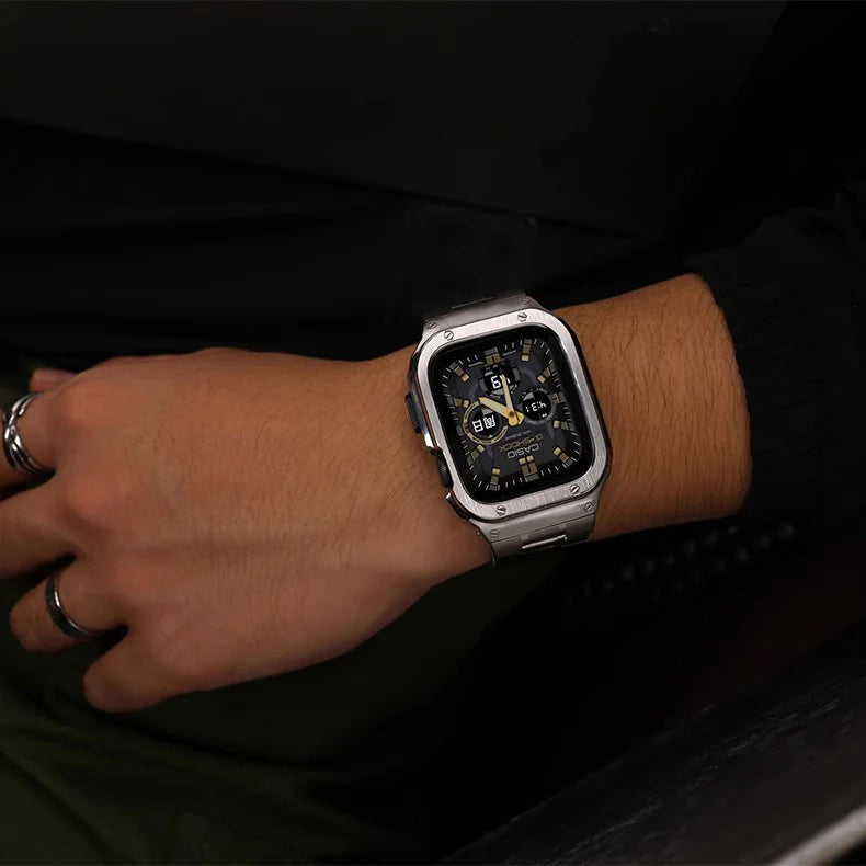 Stainless Steel Armor Apple Watch Band