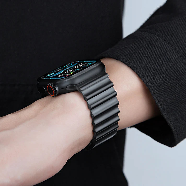 Wave Link Mechanical Apple Watch Band