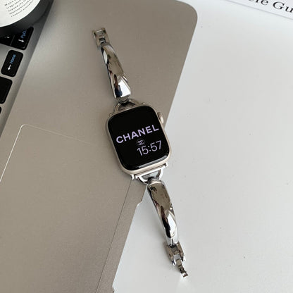 Simple Metal Bracelet Apple Watch Band