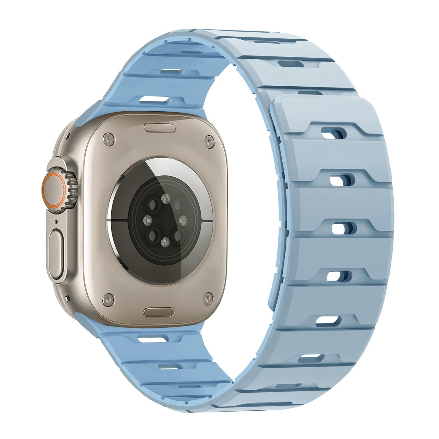 Ultra-Light Breathable Magnetic Silicone Band for Apple Watch