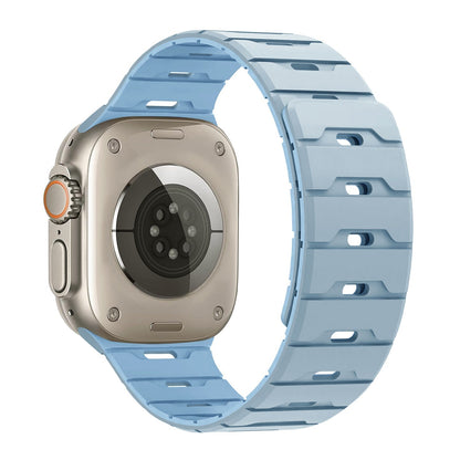 Ultra-Light Breathable Magnetic Silicone Band for Apple Watch