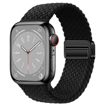 Nylon Braided Magnetic Buckle Band for Apple Watch