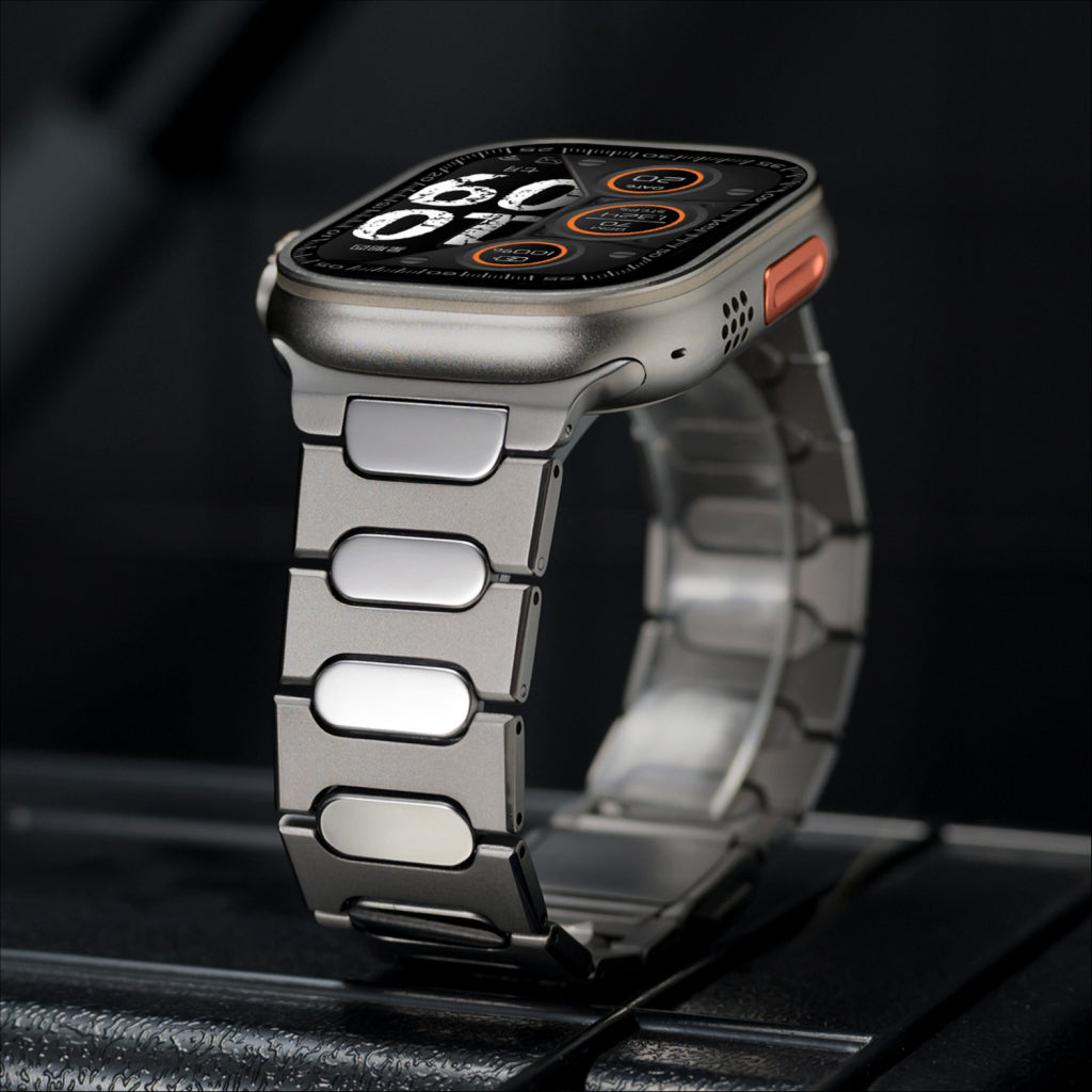 Titan-G1 Aerospace Titanium Apple Watch Band