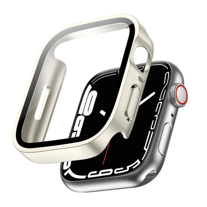Waterproof PC Watch Case With HD Screen Protector For Apple Watch