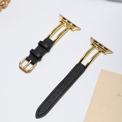 Aura Slim Leather Apple Watch Band