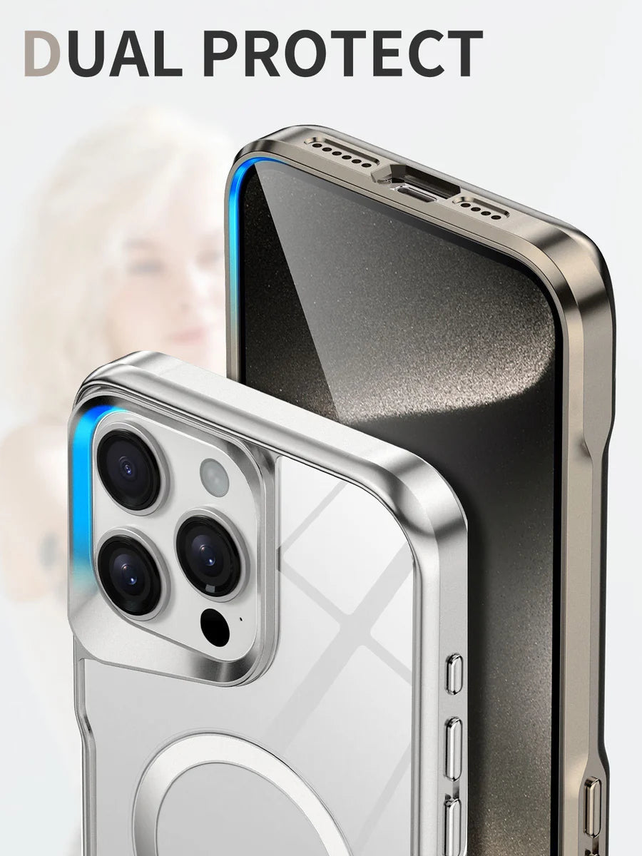 Crystal Clear MagSafe Case for iPhone